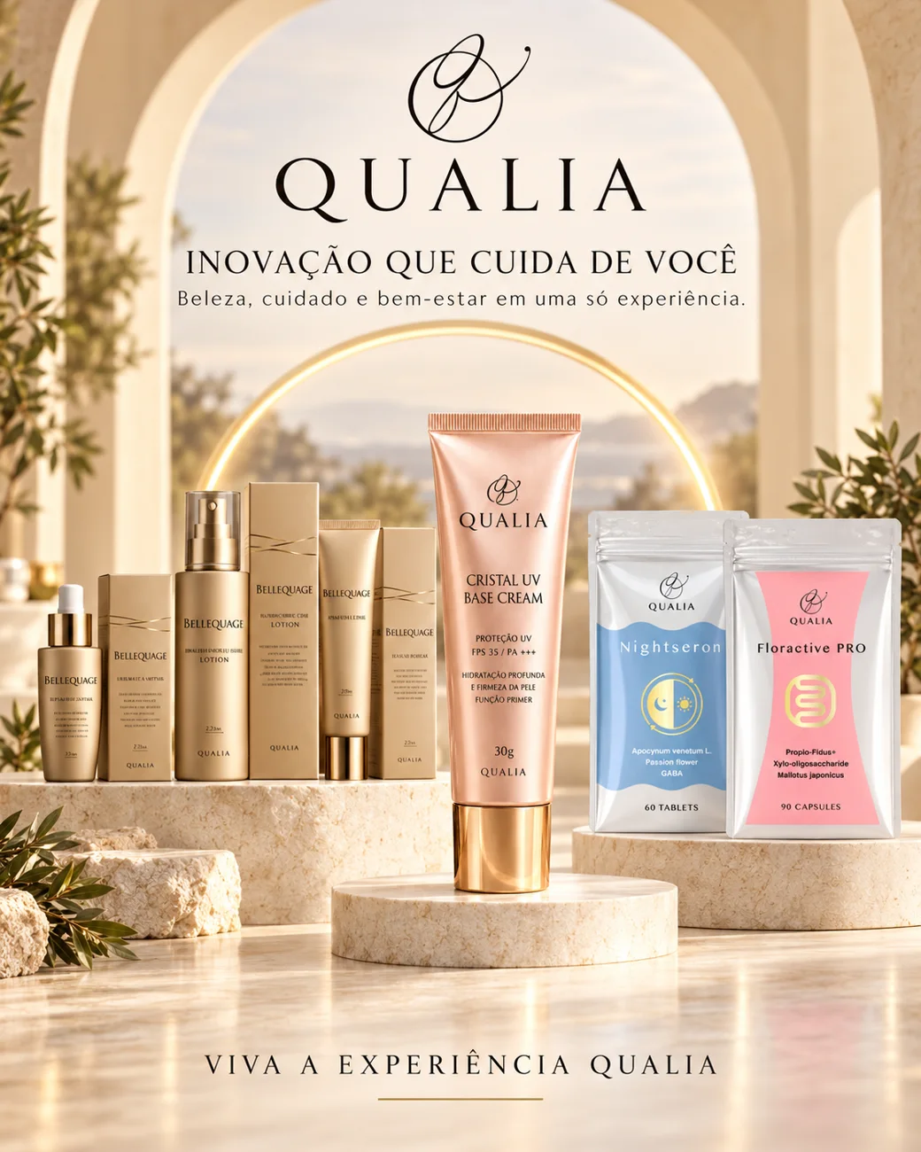 Linha de beleza e autocuidado